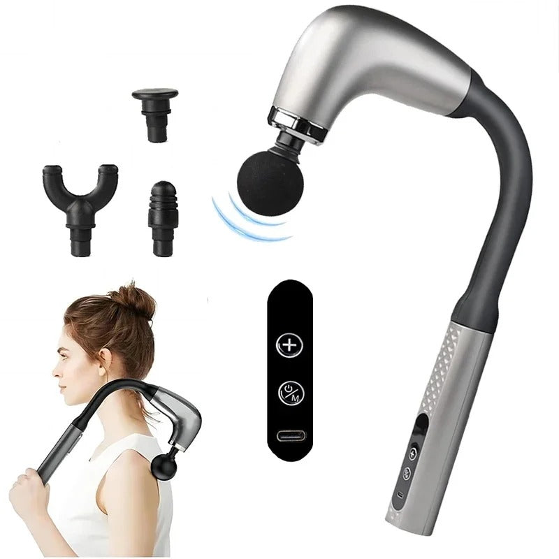 New Hammer Massage Gun With Upgraded Extension Handle